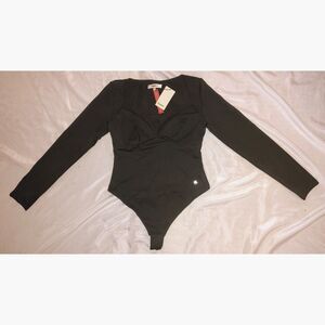 Popilush Shapewear Long Sleeve Mesh Inset Tummy Control Bodysuit Size 3XL Shirt